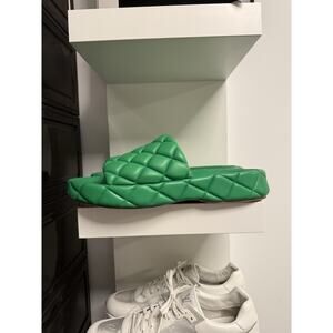 Bottega Veneta Padded Leather Sandals - Size 46 - Made in Italy